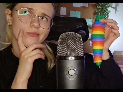 guess the trigger asmr - eyes closed but you won't feel the urge to open your eyes