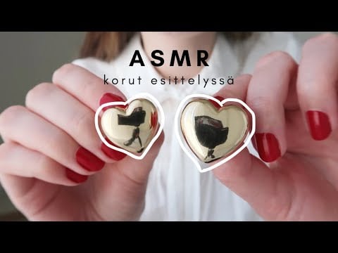 ASMR suomi | minun korut esittelyssä - asmr jewelry