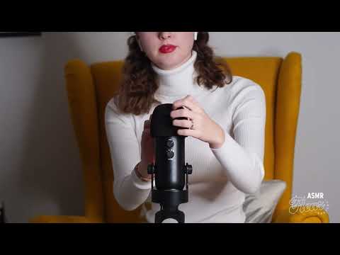 ASMR • scratching the microphone (once again) with long nails • no talking