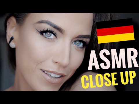 ASMR Gina Carla 🇩🇪 🥰 Very Close Up Whispers! Let Me Put You Asleep!