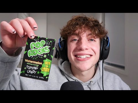 asmr mouth sounds with pop rocks 💥