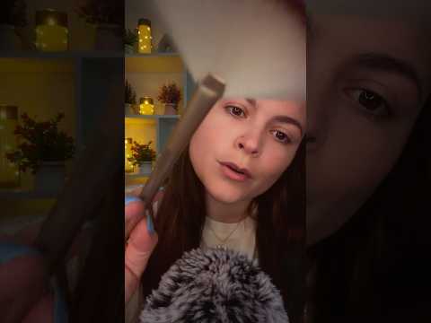 Brushing your face for sleep 😴 #asmr #asmrsounds #asmrvideo #sleep #satisfying
