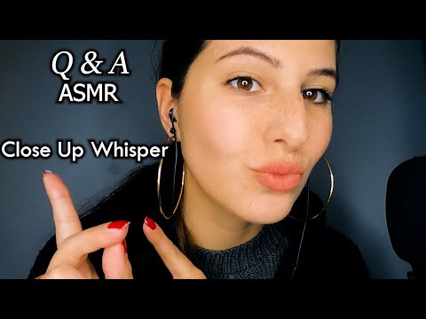 Въпроси и Отговори : Асмр на Български | Q&A with Relaxing triggers & Close up Whisper💋Mouth sounds