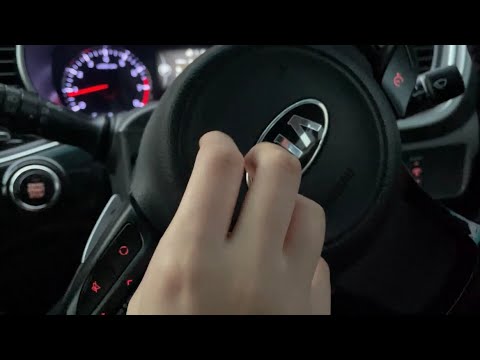 ASMR IN CAR 🚗 TAPPING AND SCRATCHING