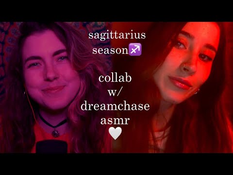 ASMR Sagittarius Facts - Birthday Collab W/ @DreamChase ASMR