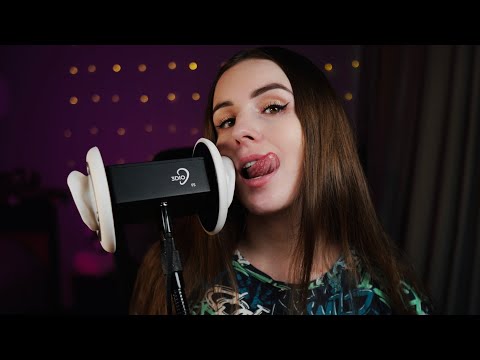 ASMR Ear Licking & Mouth Sounds