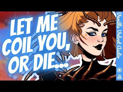 Centipede Girl Cuddles You to Sleep (Monster Girl Audio Roleplay • Giantess • Teasing • Creepy Girl)