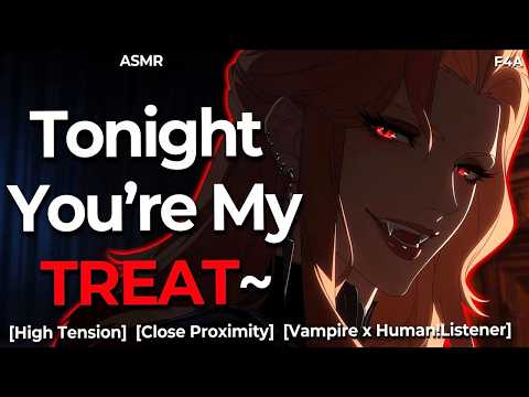 Vampire Next Door Wants You as her Halloween 'Treat'~ 😈| Tension & Close Proximity | F4A ASMR RP