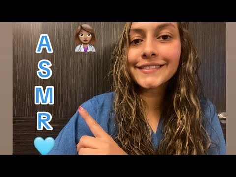 CONSULTA MÉDICA 🩵 ASMR