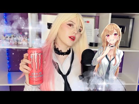 ASMR food Mukbank 🍧 Marin Kitagawa cosplay anime 🌙 My Dress Up Darling relaxing sounds