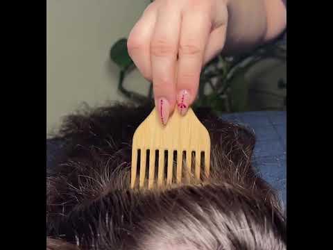 ASMR Hair & Scalp for Sleep #asmr #asmrsounds #asmrvideo #tingles