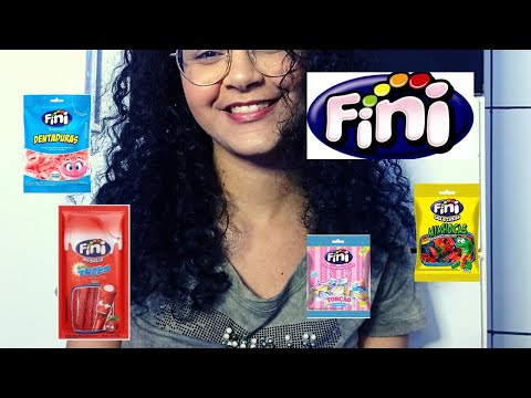 ASMR COMENDO BALAS FINI (MUKBANG BRASIL )