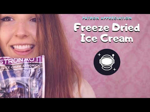 ASMR - ASTRONAUT ICE CREAM ~ December Patron Appreciation | Life Update + Webcomic!