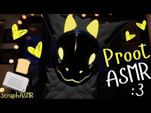 [Furry ASMR] Protogen silly helps you go to bed with his tingles :3 [Sleep-aid] [Soft-spoken]