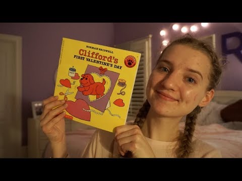 [ASMR] Bedtime Story: Clifford's First Valentine's Day!