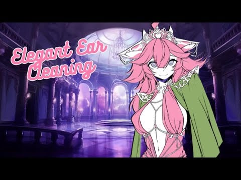 [3DIO ASMR] Elegant Ear Cleaning (VTuber)