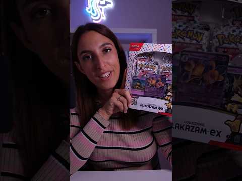 APRIAMO INSIEME LA COLLEZIONE ALAKAZAM EX (Pokémon 151) #asmrita