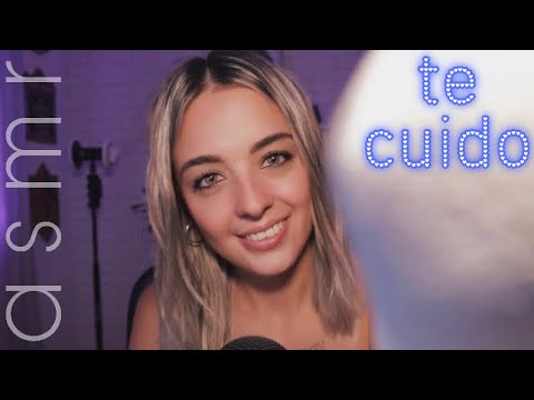 ASMR TE CUIDO HASTA QUE TE DUERMAS 💕✨ ATENCION PERSONAL (TE TOCO LA CARA)