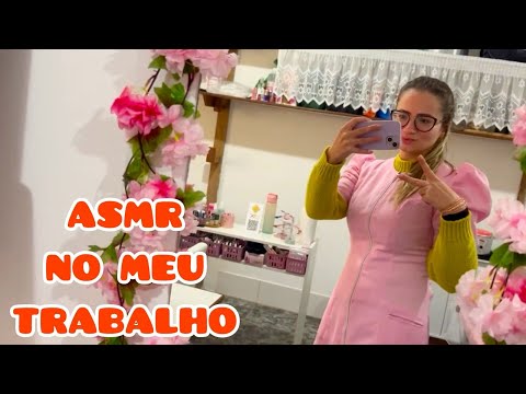 ASMR VLOG Um dia comigo no trabalho #asmrvlog #asmr