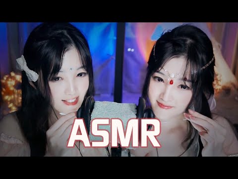 【ASMR直播錄像vol 102】3D環繞音解壓助眠，少寒多暖雙生耳邊哄睡