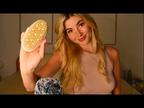 ASMR - Kribbeln auf der Haut ✨/ elektrisierende Sounds mit meiner Massage-Bürste