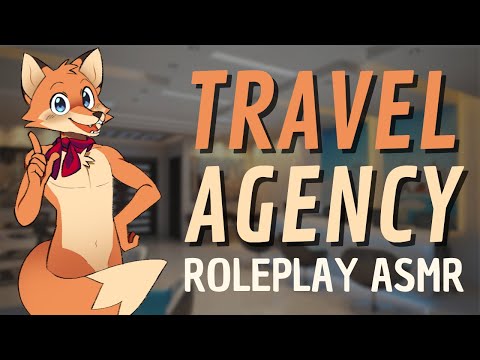 [Furry ASMR] Travel Agent Helps You Find Your Perfect Holiday 🏖 | Personal Attention, Whispering...