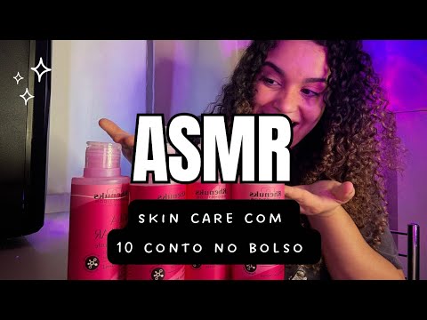 ASMR CASEIRO - SKINCARE DE POBRE
