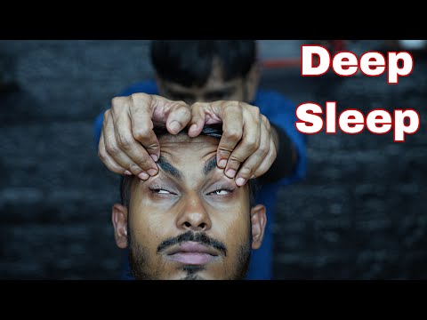 Deep Sleep ASMR Therapy | Forehead Tapping ASMR Massage | Sculp Scratching ASMR Head Massage Therapy