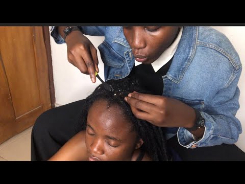 ASMR INTENSE SCALP SCRATCHING AND MASSAGE FOR DEEP SLEEP 