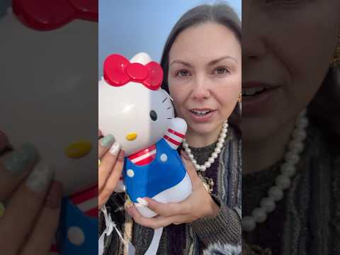 ASMR vintage Hello Kitty purse I’m going to bedazzle ✨ #asmr #artasmr #bestlifebybrooke #hellokitty