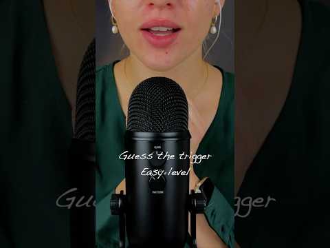 I´m disappointed if you CAN`T guess this trigger... 👀  #asmr #tingles #relax