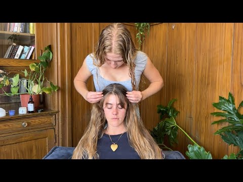 ASMR Head & Neck Massage on Matilda 🍏