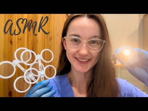 ASMR Eye Exam Roleplay with Realistic Tools | Doctor Roleplay & Eye Test