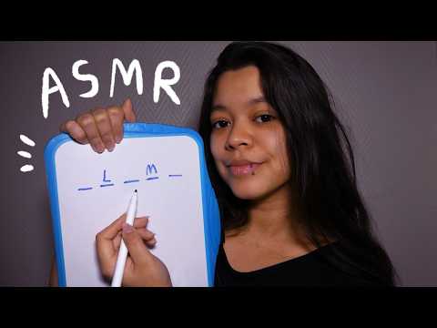 On fait des jeux ensemble 📝 Petit Bac, devine le mot, le dessin.. ✨ ASMR FR