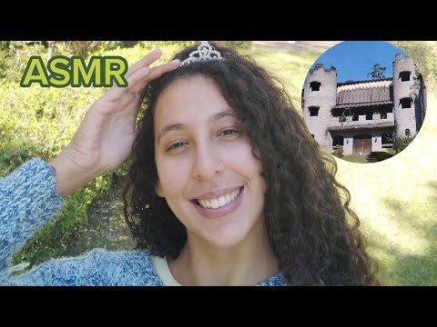 Asmr- Princesa fazendo sua maquiagem, em um castelo de verdade 🏰