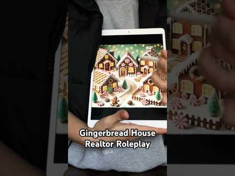 ASMR Short: Gingerbread House Realtor Roleplay ✨ Cozy Holiday Vibes