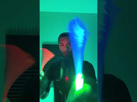 Fiber Optic Light ASMR Trigger #asmr #shorts