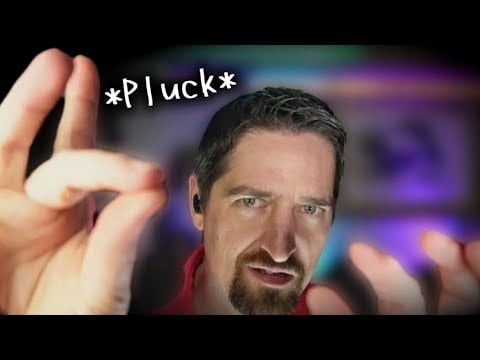 ASMR Plucking All Your Stress Away 🤌 Personal Attention