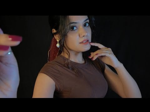 A Nice Girl Wants to Be Your Friend🤗💕  (Makeup Sounds, Massaging Sounds & Hand Movements)