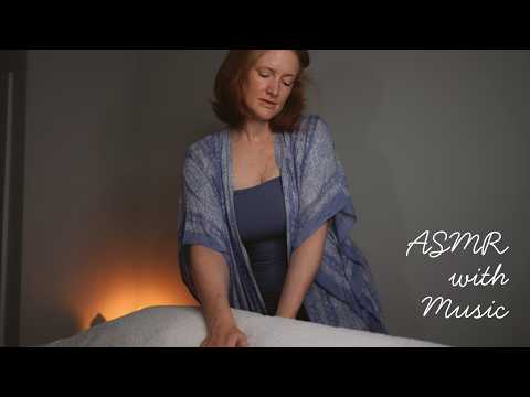 Crinkle Blanket Massage with music *layered sounds*