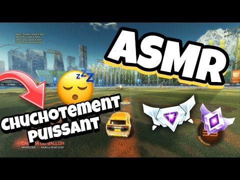 ASMR Français • Chuchotements très puissants sur ROCKET LEAGUE 💫😴 (le retour !!! 💤)