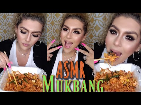 ASMR MUKBANG (Eating Korean) Bibimbap* Mixed Rice With Meat And Assorted Vegetables