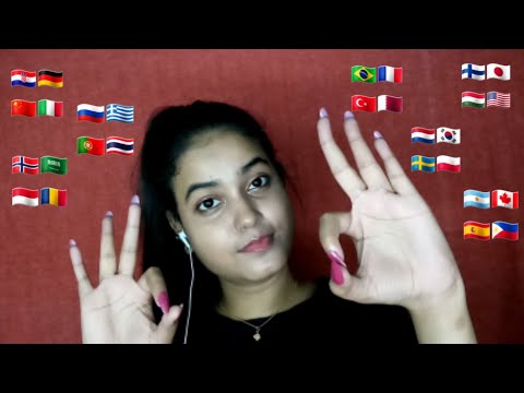 ASMR "Lovely" 💖 in 35+ Different Languages