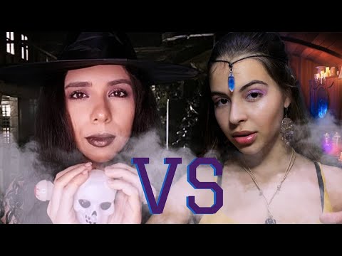 ASMR IRMÃS BRUXAS RIVAIS TE ENFEITIÇANDO | Especial de Halloween Collab com @ASMR da Brubs