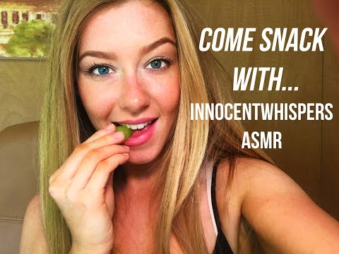 ASMR Mukbang/Eating Come Snack With Me!