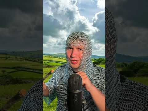 Asmr knight gives medical exam