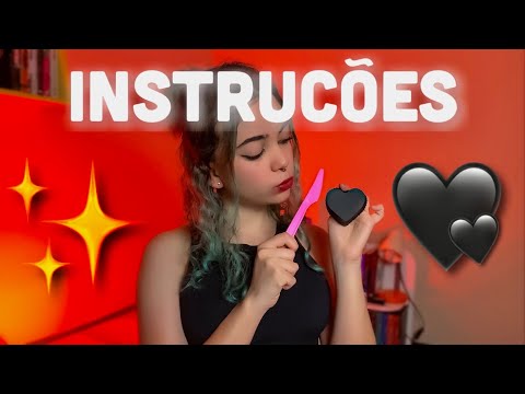 ✨ASMR | Siga minhas instruções✨