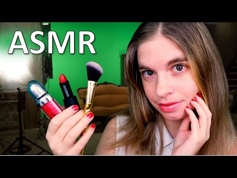 Roleplay ASMR ❤️Maquillage sur un plateau de tournage avec Dodlana