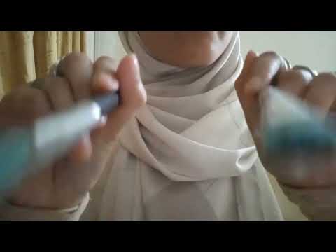 ASMR | 1 Minute Writing, Painting, Sketching on you (Brush you, camera touching and tapping)