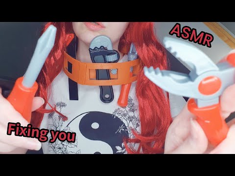 #ASMR FR 👩‍🔧 Roleplay mon robot est dans un sale état (Je Te Répare/Fixing You🪚🔧🪛)